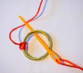 casting thread on ring