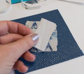 paper folded in half
