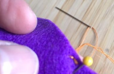 second back stitch completed