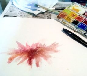 more colours added to petal shape