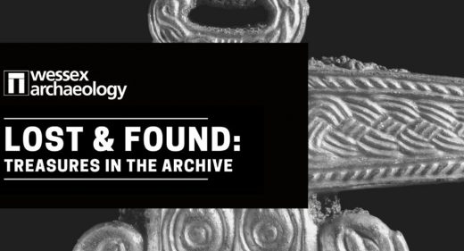 Wessex Archaeology Lost and Found logo