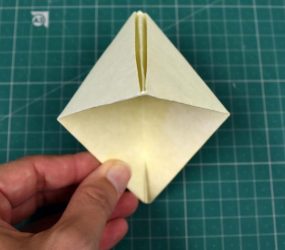 folding shape out the other way