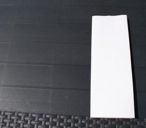A3 paper fold lengthways again