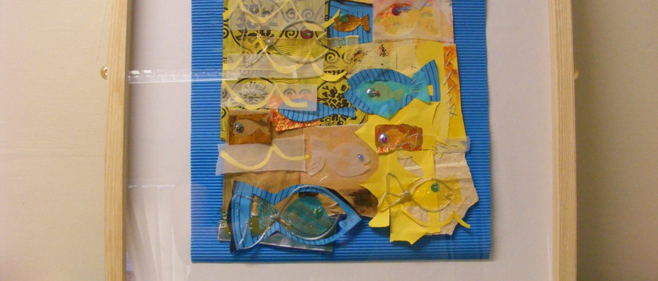 Remember to frame your finished collage
