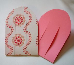 two shapes cut out